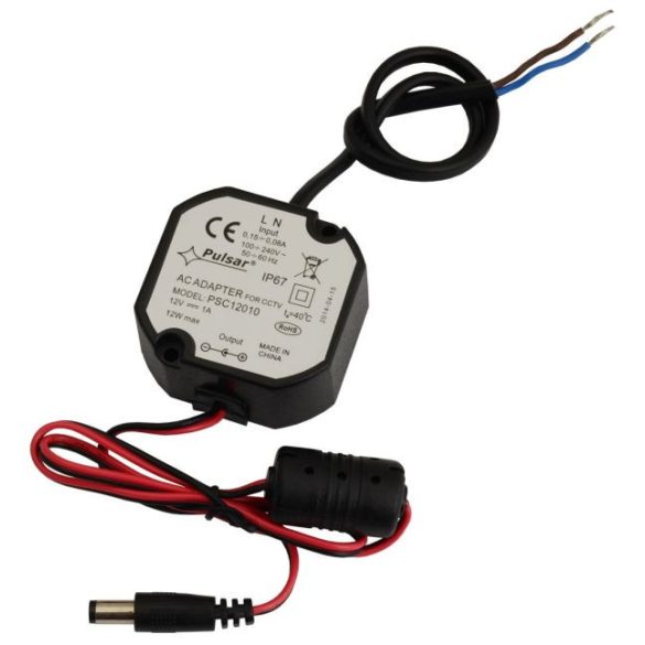 PULSAR PSC12010 tápegység, 12VDC, 1A, 12W