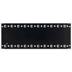   Pulsar RADIN 4U szerelőlemez; rack 19” szekrénybe építhető; DIN-TH35-24xS sínnel