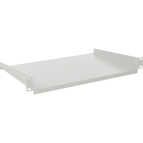 Pulsar RAPD1-G 19" 1U fix polc; 440x300mm; 400-1000mm mély szekrényekhez; szürke
