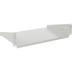   Pulsar RAPD2-G 19" 2U fix polc; 440x300mm; 400-1000mm mély szekrényekhez; szürke