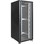   Pulsar RS4281 19" 42U 800x1000 álló rack szekrény; lapraszerelt; fekete
