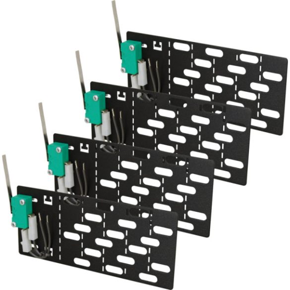 Pulsar RWST 4 darabos tamper kapcsoló szett 19" rack szekrényekhez
