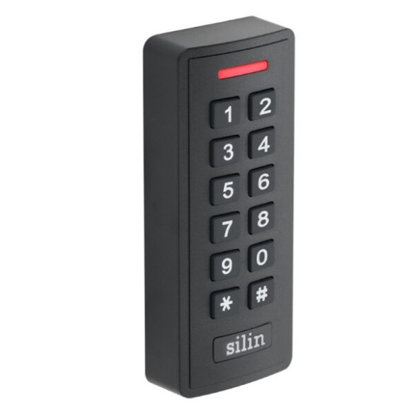 Silin SK2-EM/MF Kártyaolvasó és kódzár; 125 kHz és MIFARE; önálló működésű; kültéri; IP66
