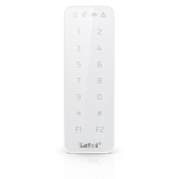 Satel SO-MF5-W Multifunkciós kezelő kártyaolvasóval INTEGRA és ACCO központokhoz; fehér