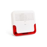 Satel SP-6500 R Kültéri hang- és fényjelző; akkumulátor beszerelhető
