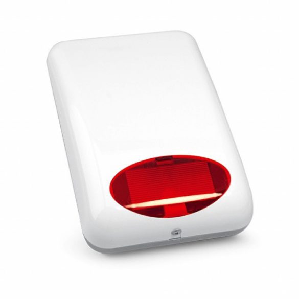 Satel SPL-5010 R Kültéri hang- és fényjelző; ultrafényes LED-ek; piezo hang; műanyag burkolat