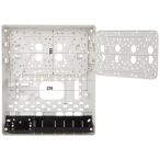   Satel OPU-3 P Műanyag doboz alaplapokhoz, bővítőkhöz és GSM kommunikátorokhoz; 324x382x108 mm