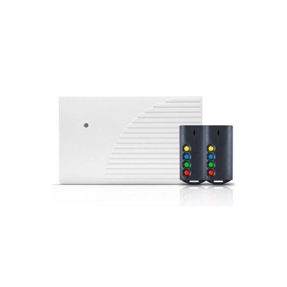 Satel RK-4K 4 csatornás rádió-vevőegység; 2 db T-4 távirányítóval