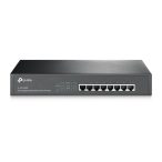  TP-Link TL-SG1008PE 8 portos 10/100/1000 PoE switch (126W); 8 PoE+ port; nem menedzselhető