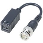   Nestron TTP111HDL 1 csatornás passzív HD-TVI/HD-CVI/AHD videoadó/vevő; 10cm kábel; db; PoC eszközökhöz nem használható