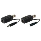   Nestron TTP111HDPK 1 csatornás passzív HD-TVI/HD-CVI/AHD video- és tápadó/-vevő; párban