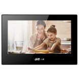 Dahua VTH5321GB-W Android IP video-kaputelefon beltéri egység; 7" TFT érintő kijelző; 1024x600 felbontás; wifi; fekete