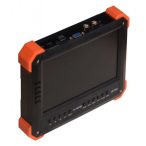   Hikvision X41T THD tesztmonitor; 7" LCD kijelző; 800x480 felbontás; analóg és TVI kamerákhoz